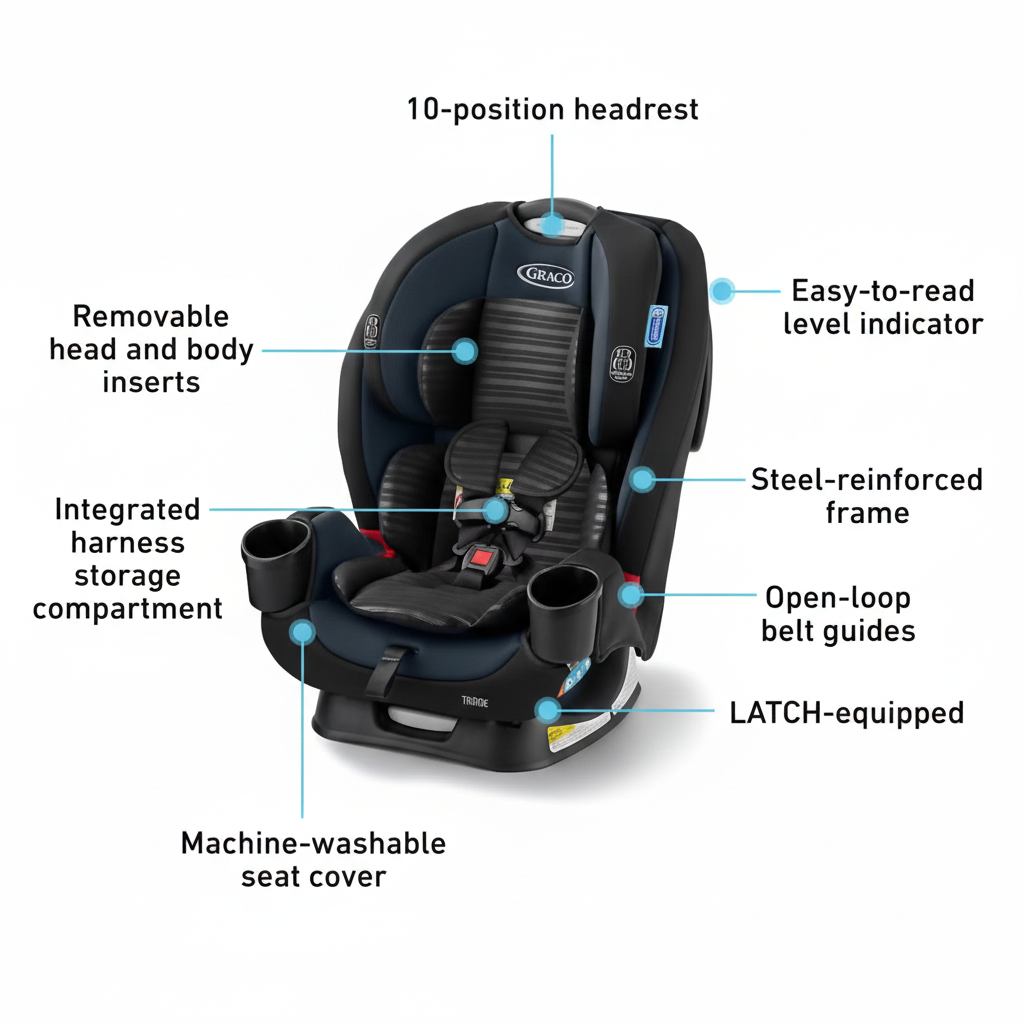 Triseat 3 in 1 Car Seat
