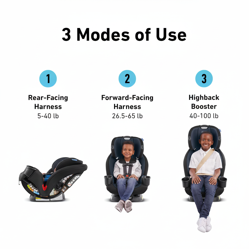 Triseat 3 in 1 Car Seat